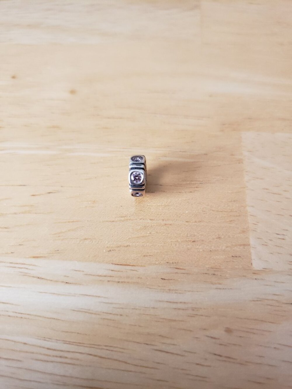 Pandora - Pink Northern Light Spacer - Retired Rare Spacer